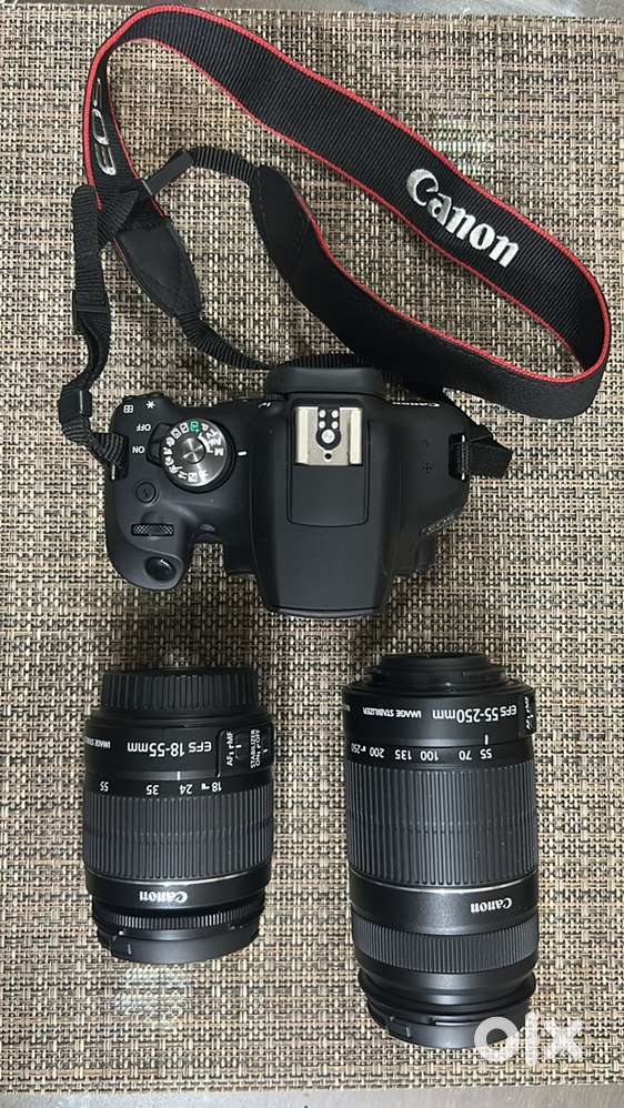 Canon 1500D with 2 Lenses