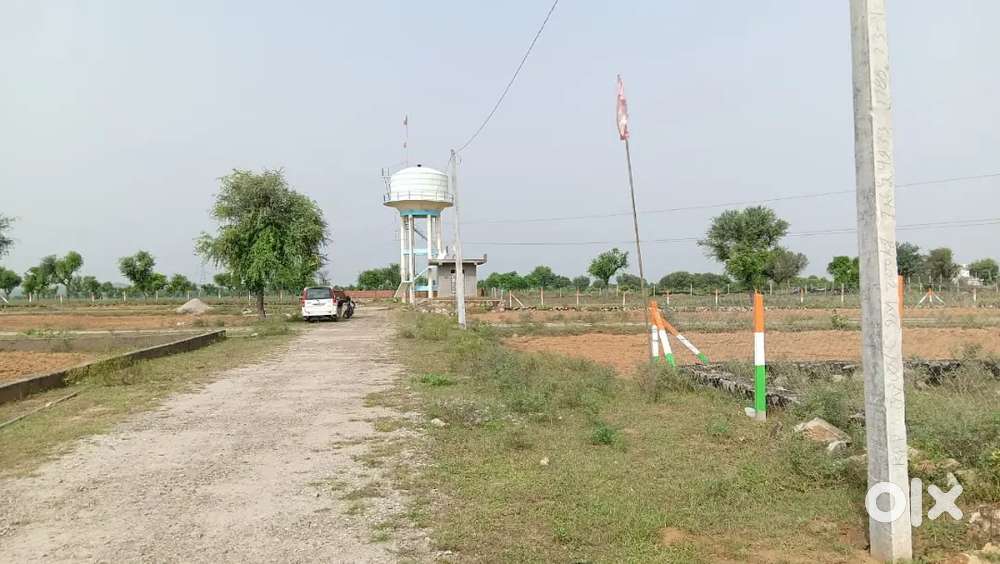80 gaj plot full developed colony main boraj road