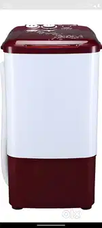 Red Onida 6.5 kg Washing Machine – Washer Only – Good Condition
