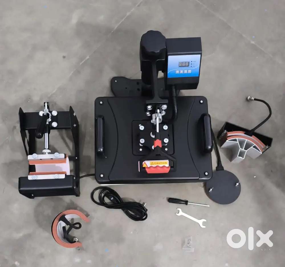 Sublimation machine with printer