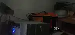 Inverter with battery