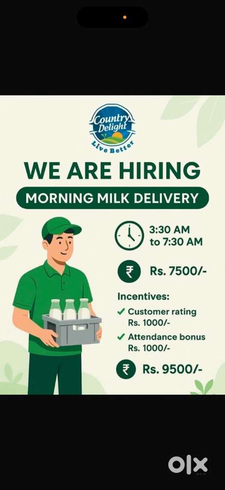 Country Delight Delivery Boy