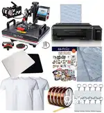 Epson Sublimation printing,with heat press machine