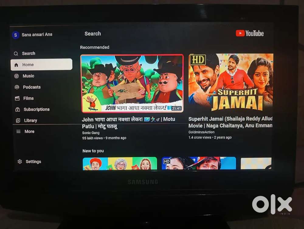 Samsung led tv 26 inch working