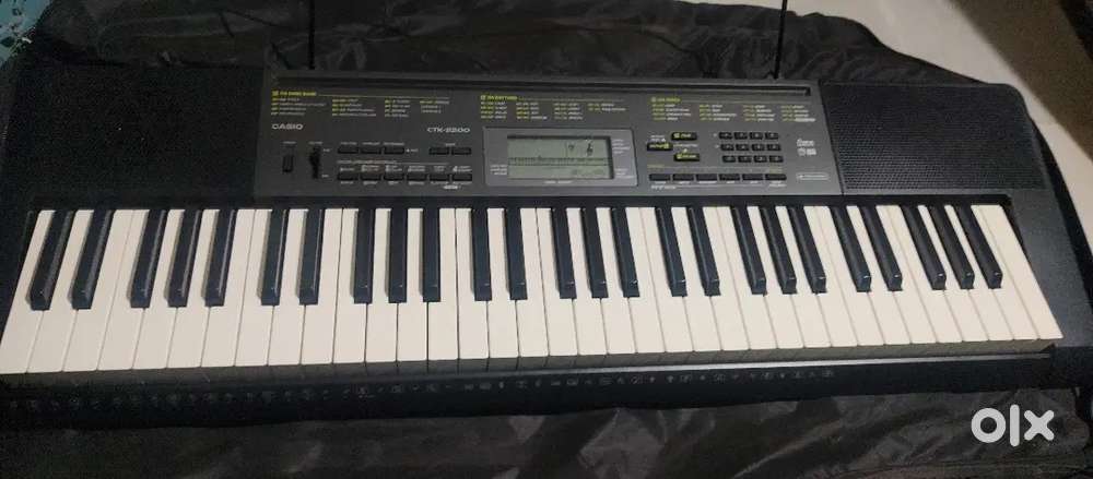 Casio CTK 2200 and piano stand