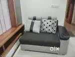 L shape sofa set