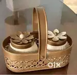 Metal dry fruit jar (bulk only)