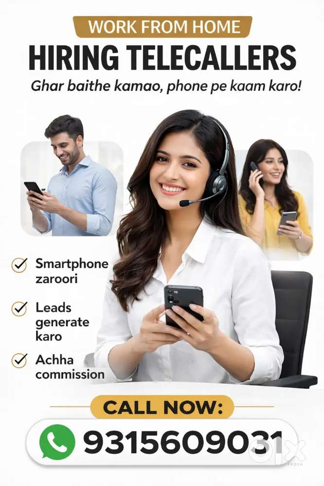 Telecaller, work from home