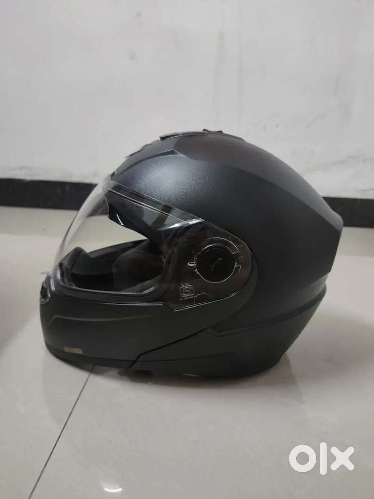 Steelbird ISI certified Open cum full face helmet