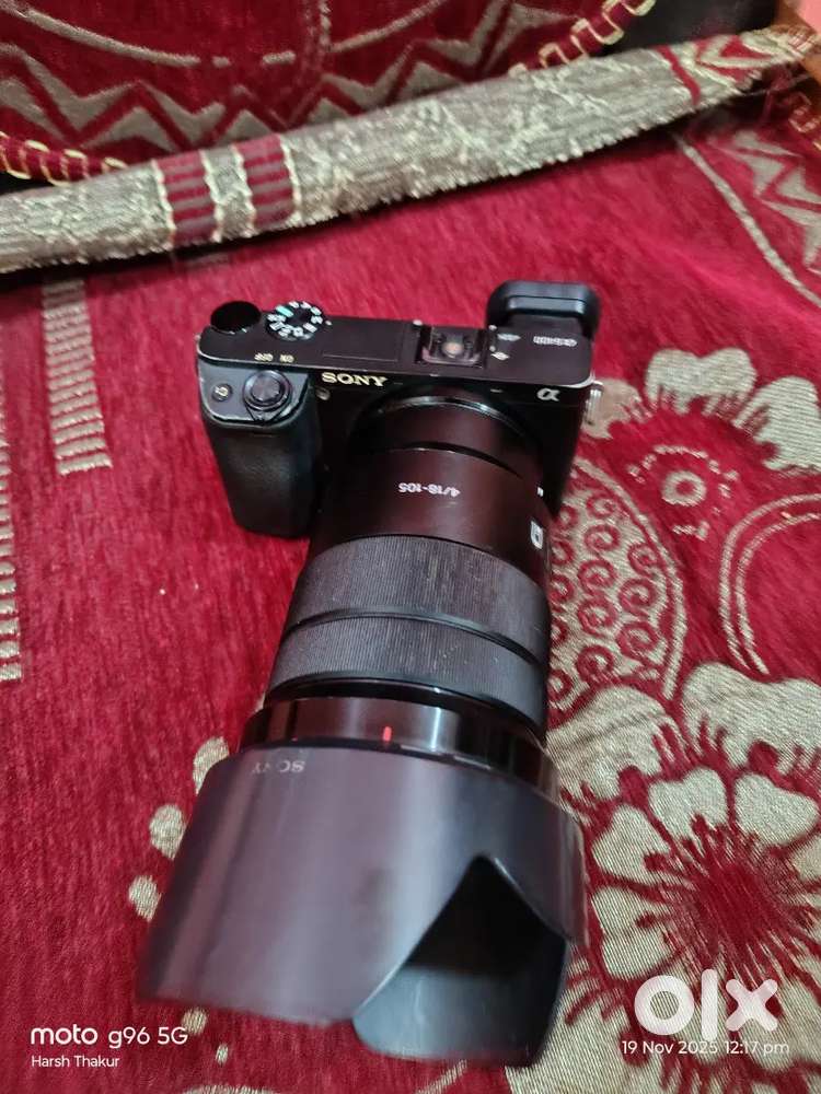 Sony 6400 with 18-105 g master lens