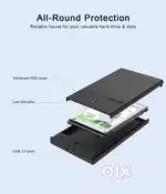 2.5 Inch SATA USB 3.0 HDD/SSD Portable External Enclosure/Casing