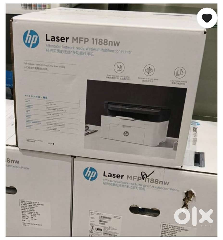 HP MFP 1188w Printer Laser Jet Available