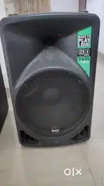Speaker with woofer