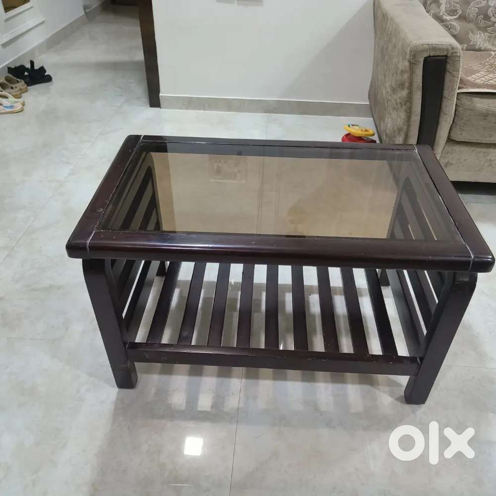 Glass Top Centre Table