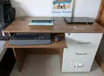 All Roger Wood Study and computer table with 3 drawers