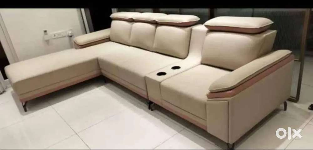 4 seater sofa with longer and comfortable headrest with designing