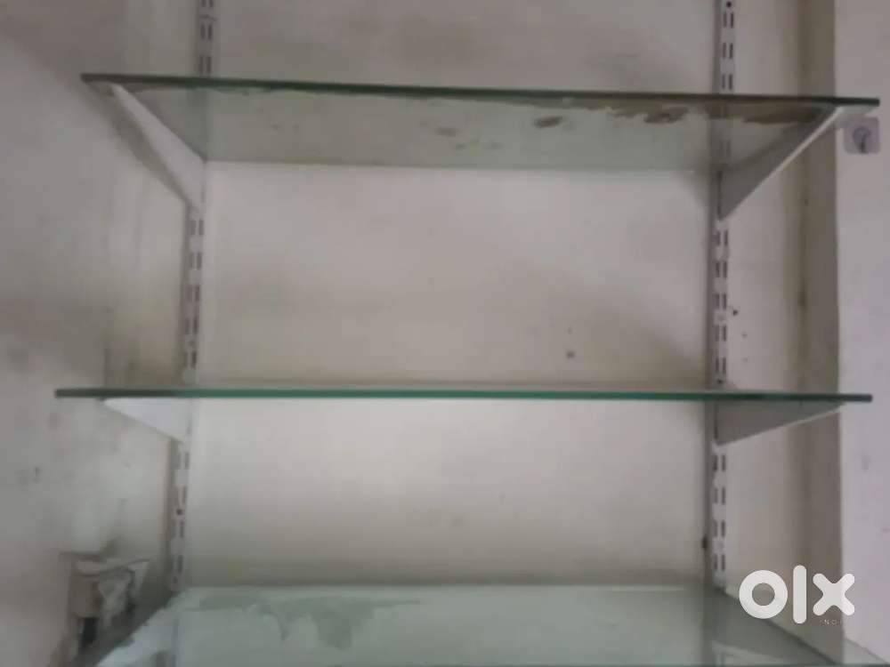 Shop Display Glass Racks & Counter for Sale – Good Condition