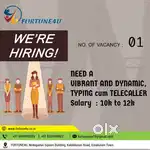 Flexible Timing & Typing speed is Must with Calling