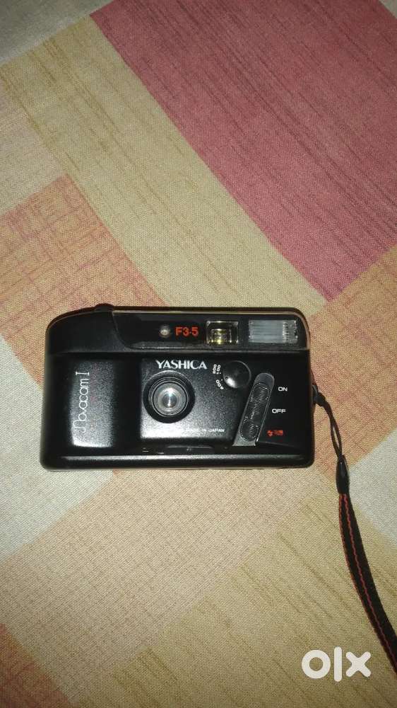 An vintage camera
