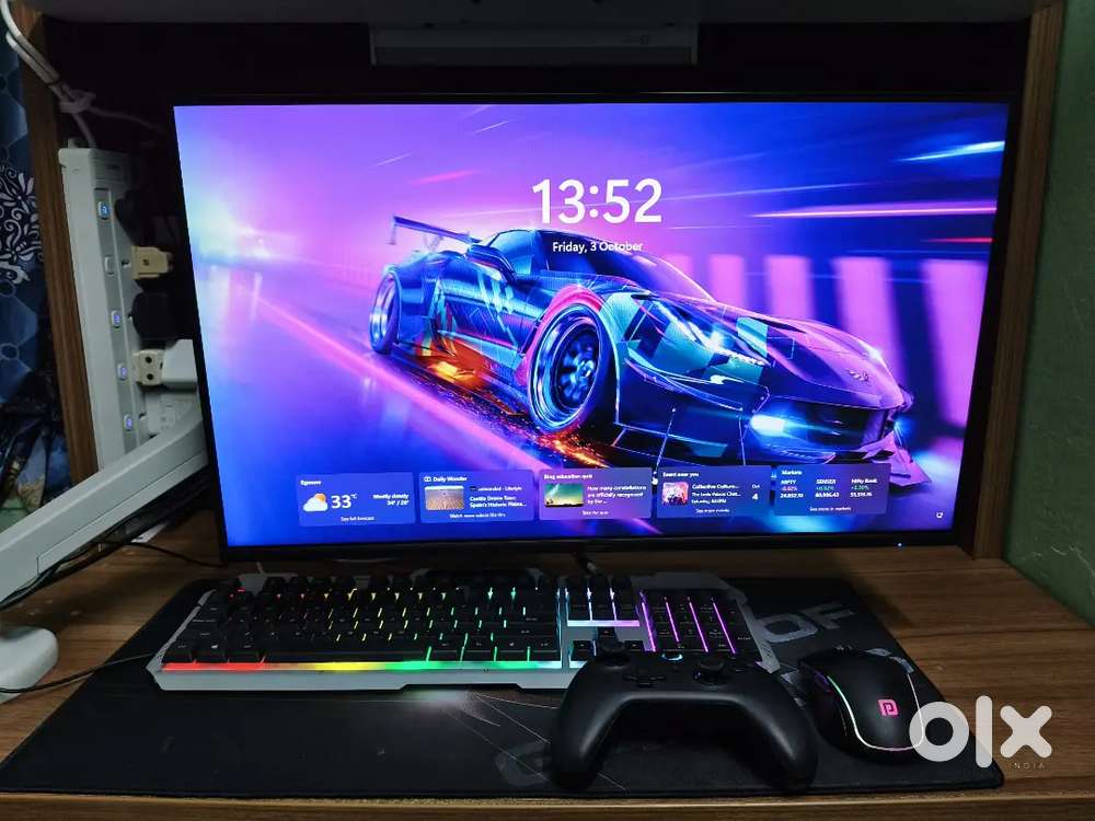 Gaming pc  computer cpu full set graphics card