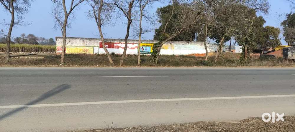 Lakhimpur road highway keshwapur bhatta ke lage me diwaar