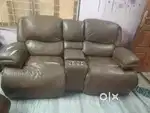SOFA SET - BED WITH MATTRESS - DINNING TABLE