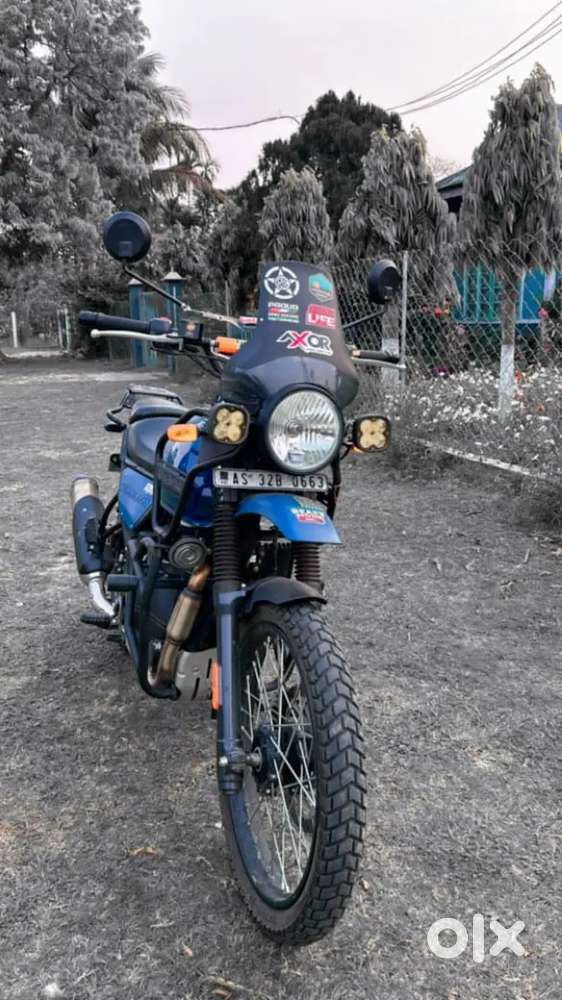 Royal enfield himalayan glacier blie