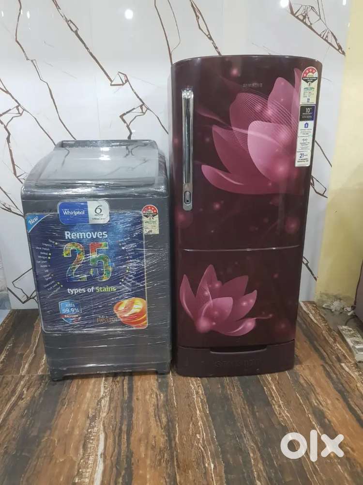 SAMSUNG DIGITAL INVERTER MODEL REFRIGERATOR AND FULLY AUTOMATIC W/M 21