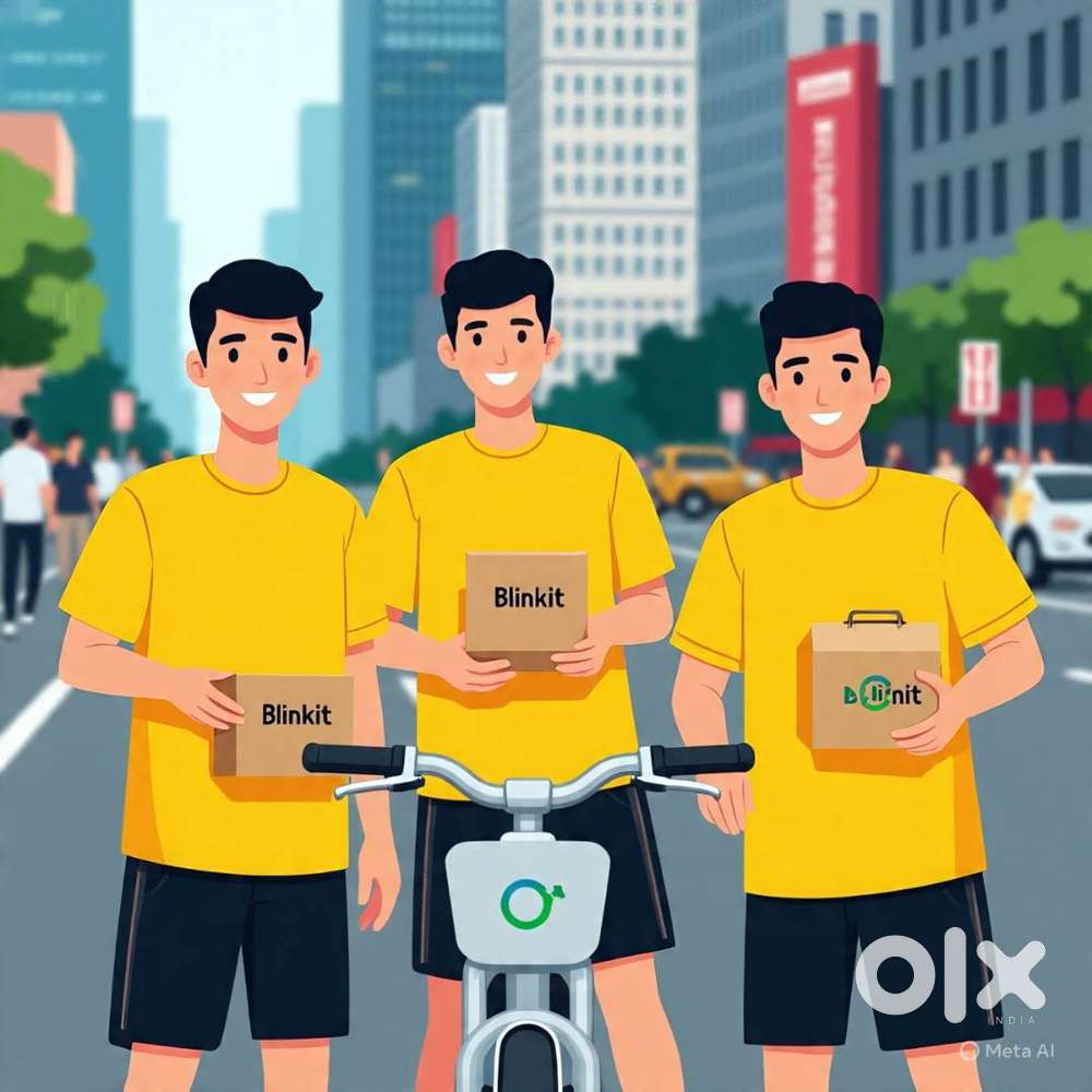 blinkit delivery boys gurgaon