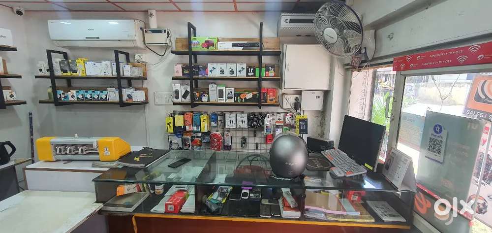 Running mobile shop with full accessories , service equipment