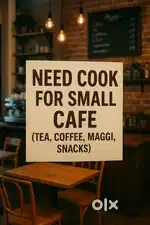 Need Cook for Cafe