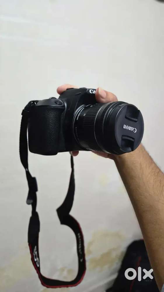 Selling camera and lights with stand, memory card, camera bag.