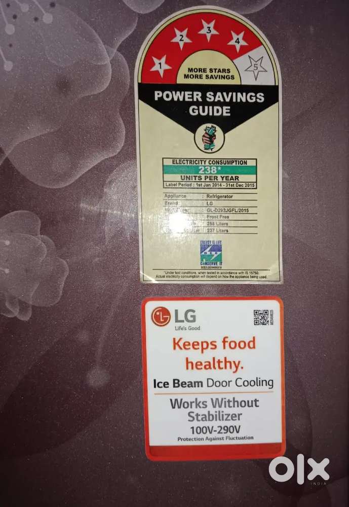 LG Brand Good in condtion refrigerator