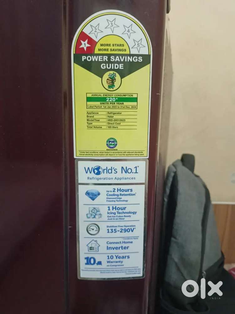 Haier 1years old fridges
