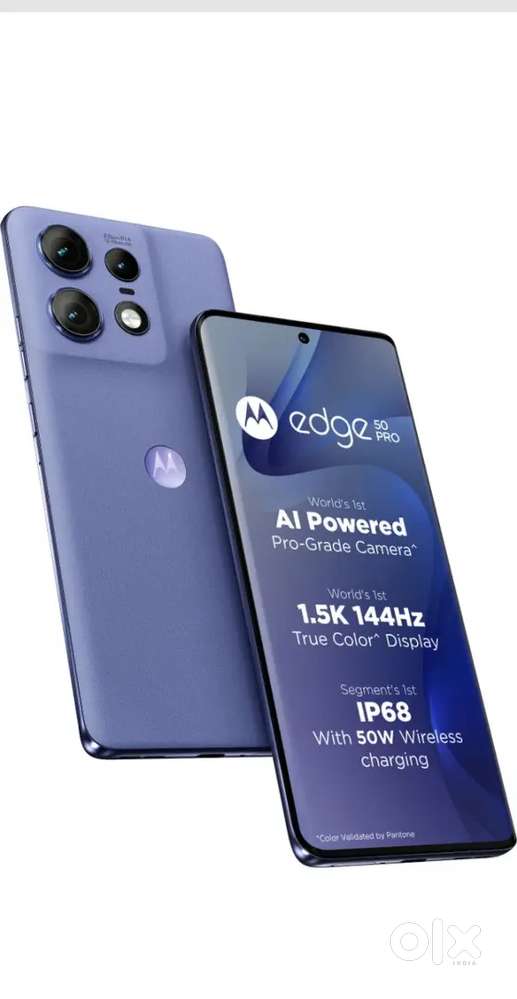 Moto edge 50 pro 12 gb ram 256 rom. 125 what fast charger