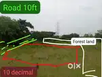Corner General plot 10 decimal in khaliakhani back side of eco park