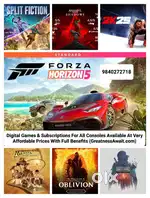 Split Fiction,Forza Horizon 5 & AllGamesFor PS4&5,Nintendo,Xbox
