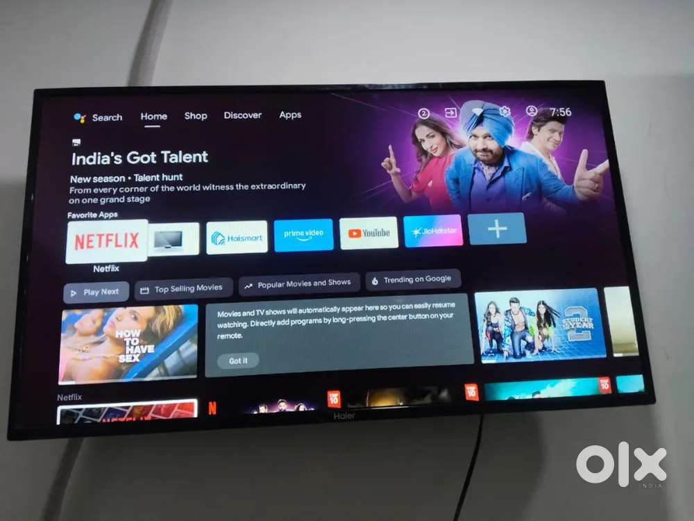 Original 40inch Haier smart tv
