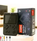 Rechargeable Pocket Video Game for Kids 400 in 1 Retro Game Box