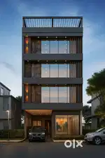 Main Road 3 Story Commercial Building in Lajpat Nagar for Rent