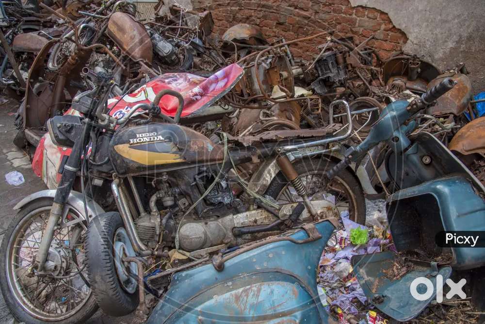 Scrap bike kharidi jati hai