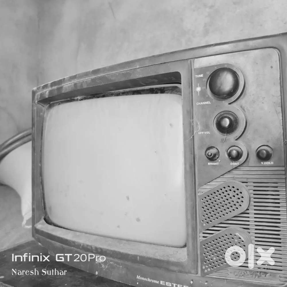 Old b&w tv