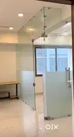 Glass partition