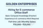Female staff for e commerce office