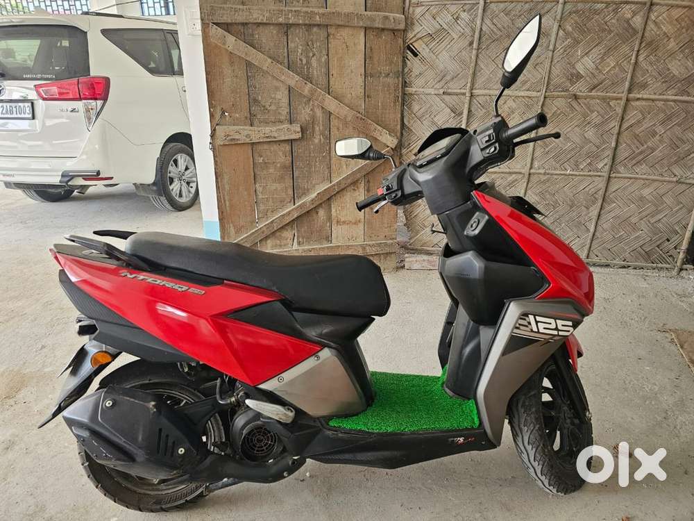 Red TVS Ntorq 125 in Excellent Condition