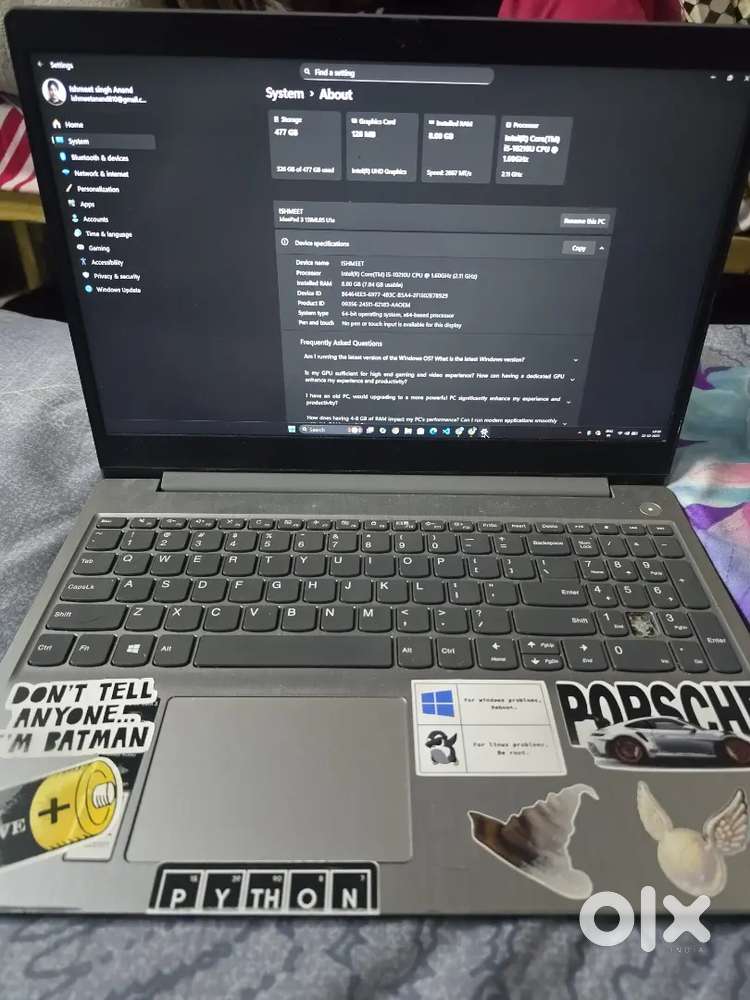 Lenovo laptop