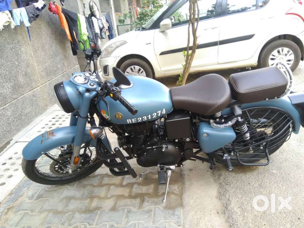 Royal Enfield Classic 350 Signals – 2021 Airborne Blue