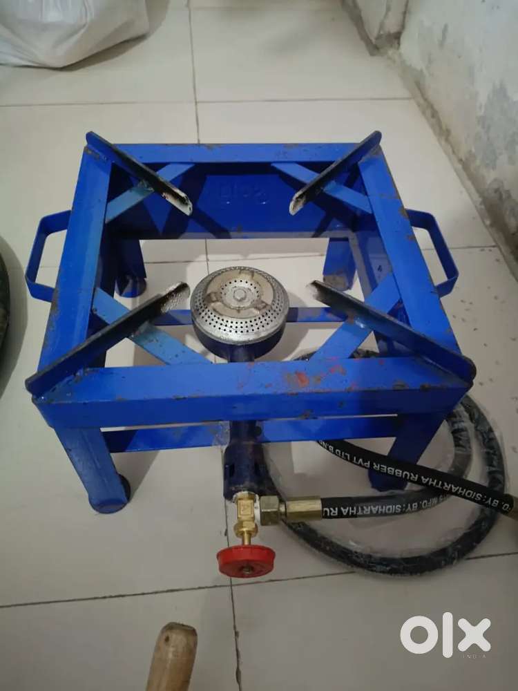 Hotel kitchen gas stove