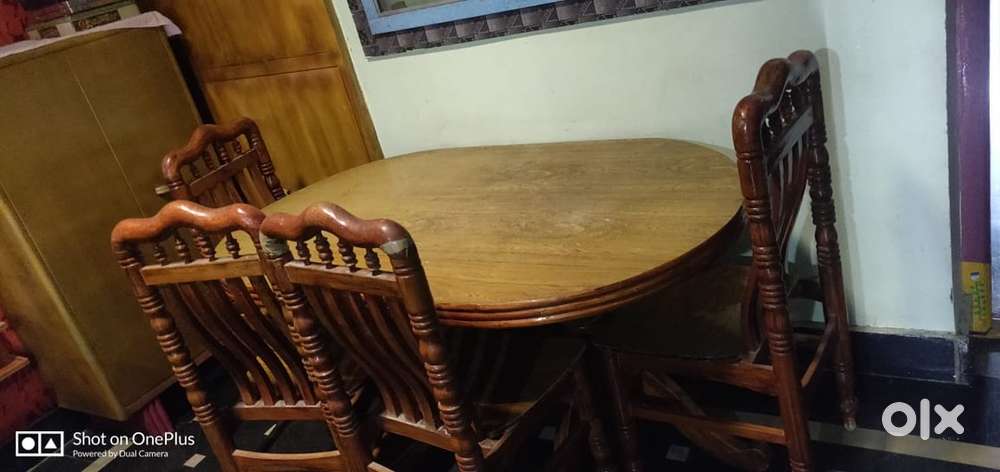 Sofa and dining table