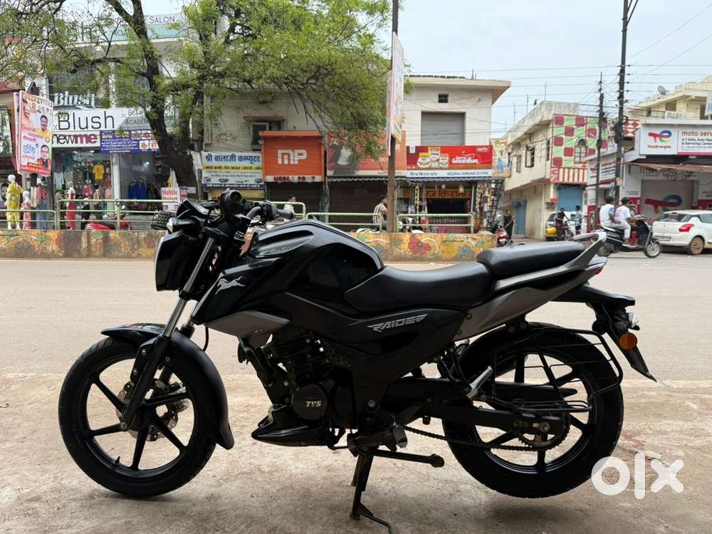 Less Driven TVS Raider 125, Black on Sale in Very Good Condition